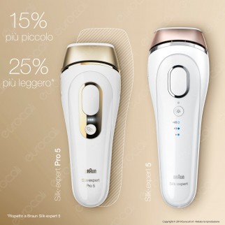 Braun Silk-expert Pro 5 PL5117 Epilatore Luce Pulsata Epilazione