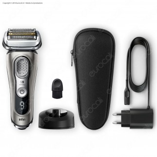 Braun Series 9 9325s Rasoio Barba Elettrico Ricaricabile Wet&Dry con