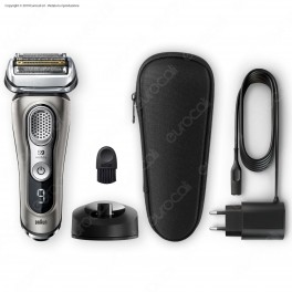 Braun Series 9 9325s Rasoio Barba Elettrico Ricaricabile Wet&Dry con