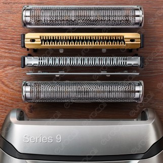 Braun Series 9 9325s Rasoio Barba Elettrico Ricaricabile Wet&Dry con
