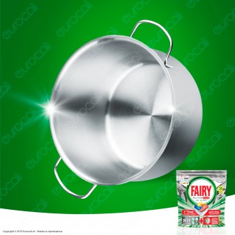 Fairy Platinum Plus All in One Pastiglie al Limone Per Lavastoviglie