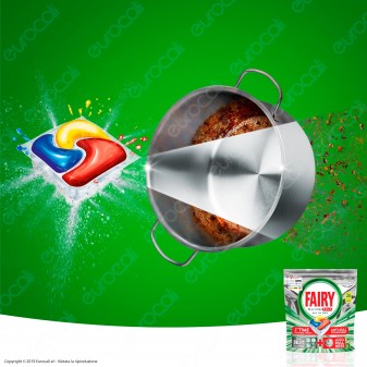 Fairy Platinum Plus All in One Pastiglie al Limone Per Lavastoviglie