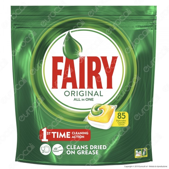 Fairy Original Detersivo in Caps per Lavastoviglie al Limone - Fairy Original Detersivo in Caps per Lavastoviglie al Limone -