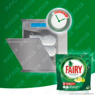 Fairy Original Detersivo in Caps per Lavastoviglie al Limone -