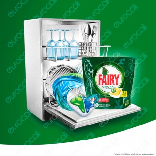 Fairy Original Detersivo in Caps per Lavastoviglie al Limone -