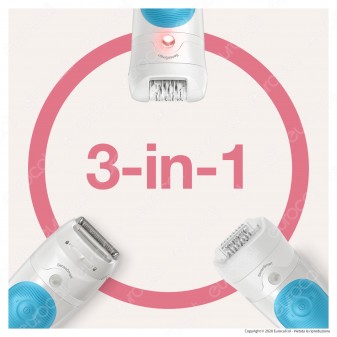 Braun Silk-épil 5 5-610 Wet&Dry Epilatore a Batteria Ricaricabile
