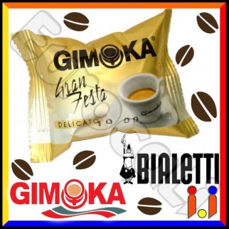 Cialde Caffè Gimoka Gran Festa Aroma Delicato Compatibili Mokona / Cialde Caffè Gimoka Gran Festa Aroma Delicato Compatibili Mokona /
