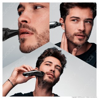 Rasoio Elettrico Uomo Braun MGK7221 Barba e Capelli 10in1 con
