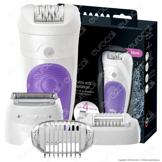 Braun Silk-épil 5 5-541 Wet&Dry Epilatore a Batteria Ricaricabile Braun Silk-épil 5 5-541 Wet&Dry Epilatore a Batteria Ricaricabile