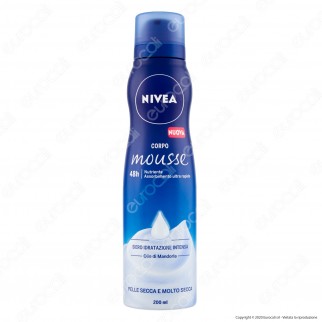 Nivea Mousse Corpo Nutriente - Flacone da 200ml