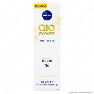 Nivea Q10 Power Contorno Occhi Anti-Rughe Idratante - Flacone da 15ml