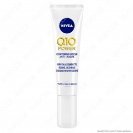 Nivea Q10 Power Contorno Occhi Anti-Rughe Idratante - Flacone da 15ml