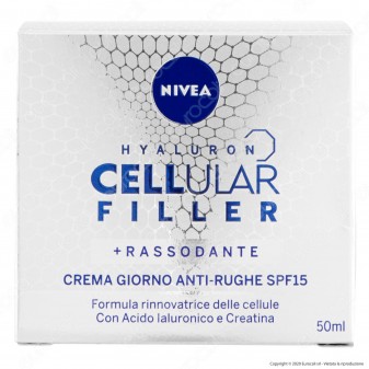 Nivea Hyaluron Cellular Filler Volumizzante Crema Giorno Anti Età