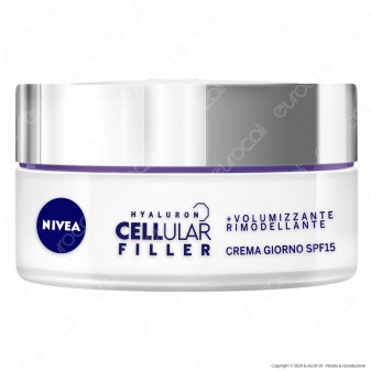 Nivea Hyaluron Cellular Filler Volumizzante Crema Giorno Anti Età SPF15 - 50 ml