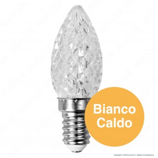Century Lampadina Votiva LED E14 0,4W Candela 24V - mod. VTV-052427
