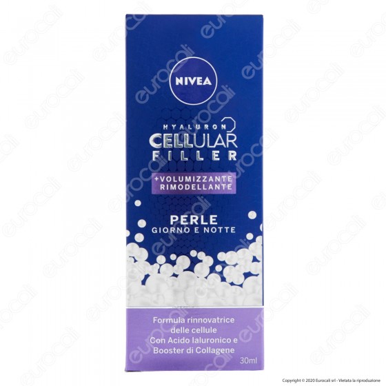 Nivea Hyaluron Cellular Filler Perle Volumizzante Crema Giorno e Nivea Hyaluron Cellular Filler Perle Volumizzante Crema Giorno e