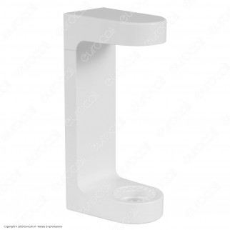 Dispenser Supporto da Parete Colore Bianco per Flacone Ricarica Gel