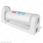 Immagine 3 - Dispenser Supporto da Parete Colore Bianco per Flacone Ricarica Gel