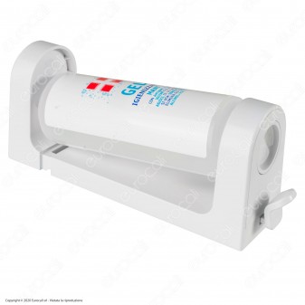 Dispenser Supporto da Parete Colore Bianco per Flacone Ricarica Gel