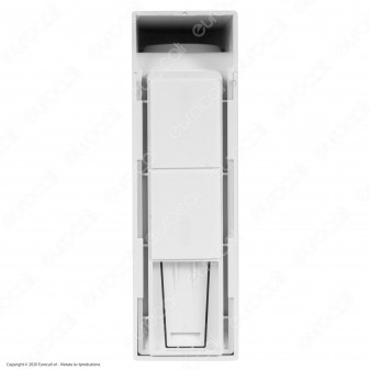 Dispenser Supporto da Parete Colore Bianco per Flacone Ricarica Gel
