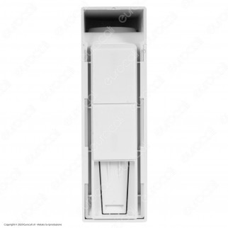 Dispenser Supporto da Parete Colore Bianco per Flacone Ricarica Gel