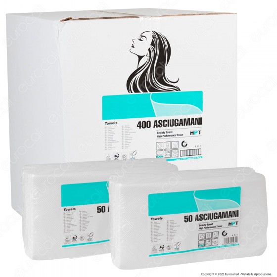 400 Panni Monouso Asciugamani 66 gr/mq Professionali 3 Veli con Micro 400 Panni Monouso Asciugamani 66 gr/mq Professionali 3 Veli con Micro
