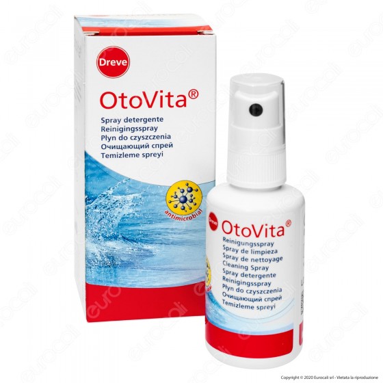 Otovita Cleaning Spray - Spray Detergente 50ml per Apparecchi Acustici