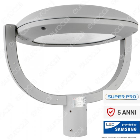 V-Tac SUPERPRO VT-895 Lampada LED Stradale 50W Lampione SMD Chip Samsung Fascio Luminoso Type III - SKU 8679