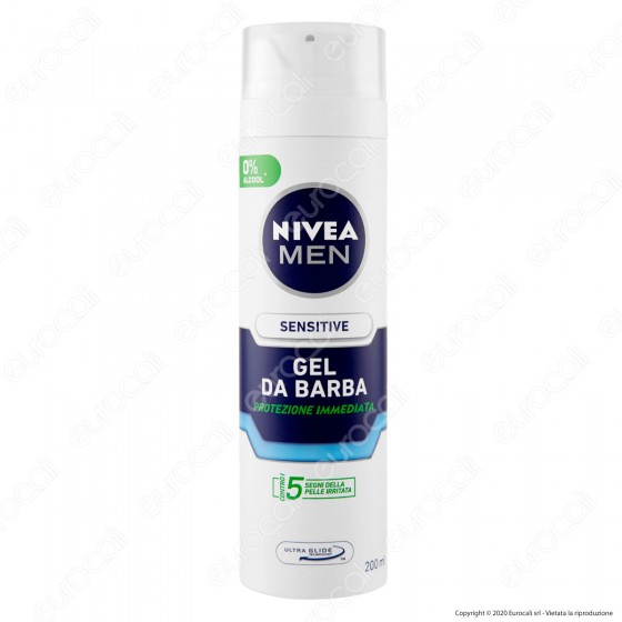 Nivea Men Sensitive Gel da Barba - 200 ml