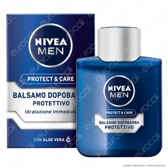 Nivea Men Protect & Care Balsamo Dopobarba Protettivo con Aloe Vera -