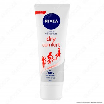 Nivea Dry Comfort Deodorante Crema - Confezione 75ml