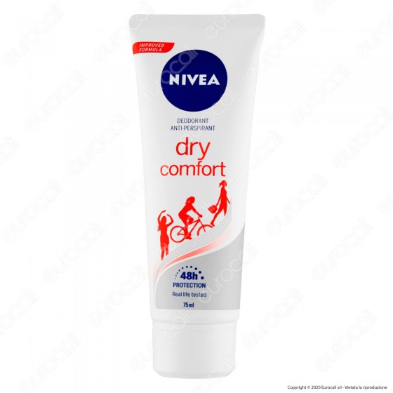 Nivea Dry Comfort Deodorante Crema - Confezione 75ml Nivea Dry Comfort Deodorante Crema - Confezione 75ml
