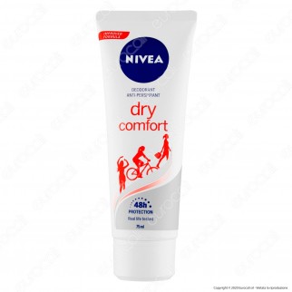 Nivea Dry Comfort Deodorante Crema - Confezione 75ml