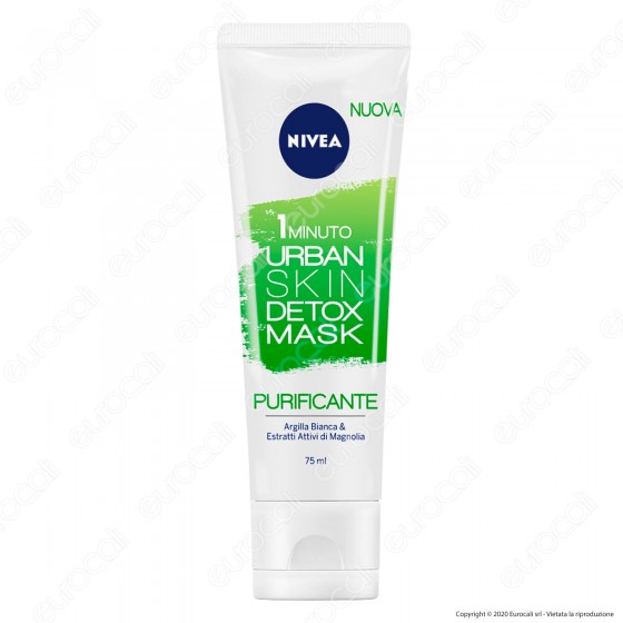 Nivea Urban Skin Detox Mask Maschera Purificante 1 Minuto con Argilla Nivea Urban Skin Detox Mask Maschera Purificante 1 Minuto con Argilla