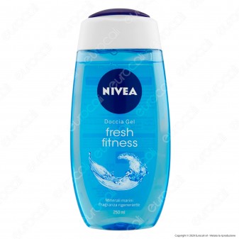 Nivea Doccia Gel Fresh Fitness Detergente Rigenerante ai Minerali