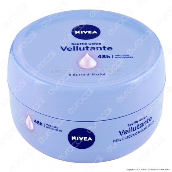 Nivea Soufflé Crema Corpo Vellutante Idratante con Burro di Karitè - Nivea Soufflé Crema Corpo Vellutante Idratante con Burro di Karitè -