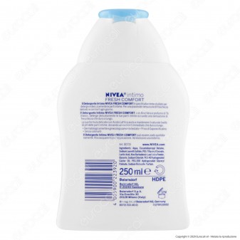 Nivea Detergente Intimo Fresh Comfort Naturale con Aloe Vera e Acido