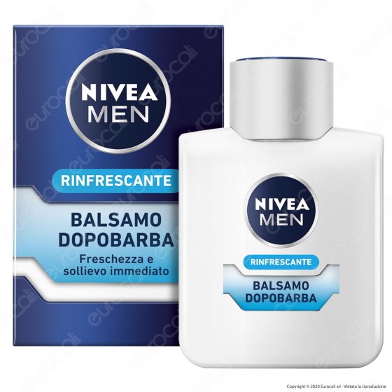 Nivea Men Balsamo Dopobarba Rinfrescante con Estratto di Menta - Nivea Men Balsamo Dopobarba Rinfrescante con Estratto di Menta -
