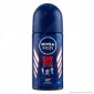 Nivea Men Deodorante Anti-Traspirante Dry Impact Roll-on Senza Alcool - Flacone da 50ml