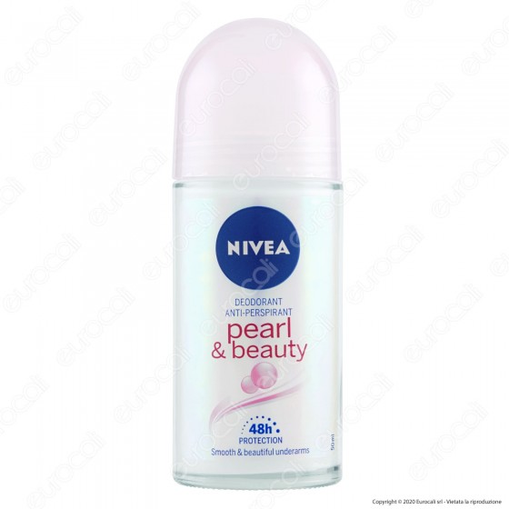 Nivea Deodorante Roll-On Pearl & Beauty Anti-Traspirante - Flacone da Nivea Deodorante Roll-On Pearl & Beauty Anti-Traspirante - Flacone da