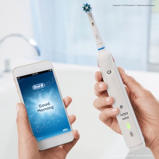 Spazzolini Elettrici Oral-B SmartSeries 5 5950 CrossAction 2 Manici Con 2 Testine Di Ricambio