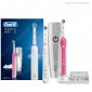 Immagine 6 - Spazzolini Elettrici Oral-B SmartSeries 5 5950 CrossAction 2 Manici Con 2 Testine Di Ricambio