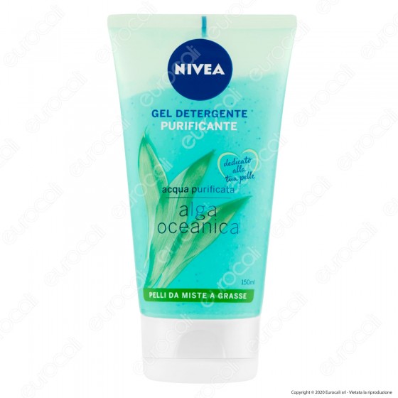 Nivea Gel Detergente Viso Purificante Acqua Purificata Alga Oceanica Nivea Gel Detergente Viso Purificante Acqua Purificata Alga Oceanica