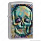 Immagine 1 - Accendino Zippo Mod. 49140 Multicolor Skull - Geometric Skull Design