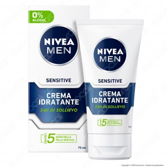 Nivea Men Sensitive Crema Idratante - Confezione da 75ml