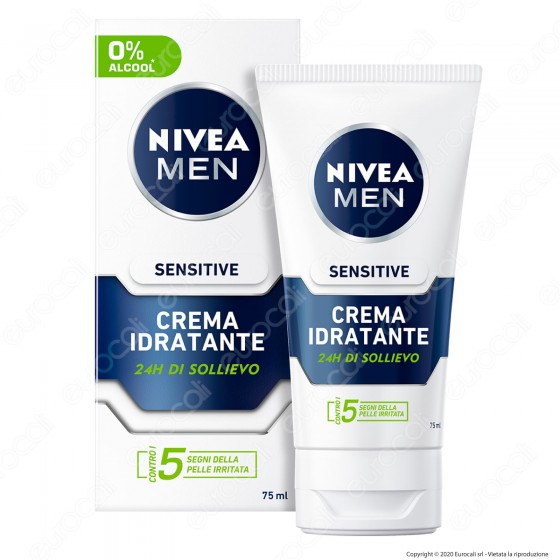 Nivea Men Sensitive Crema Idratante - Confezione da 75ml Nivea Men Sensitive Crema Idratante - Confezione da 75ml