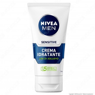 Nivea Men Sensitive Crema Idratante - Confezione da 75ml