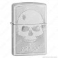 Accendino Zippo Mod. 29858 Skull Engrave - Skull With Lines - Ricaricabile Antivento [TERMINATO]