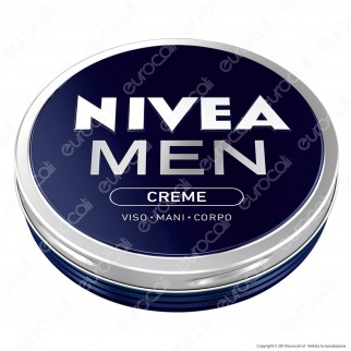 Nivea Men Crema Idratante Viso Mani Corpo con Vitamina E - Confezione