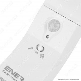Ener-J Lampada da Muro Torcia LED 1,2W Batteria Ricaricabile con